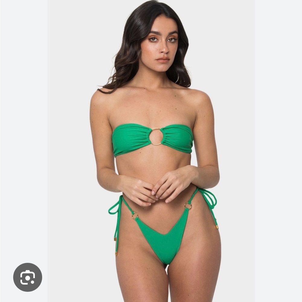 Khassani Swimwear top and bottom set! Perfect condition, never worn!